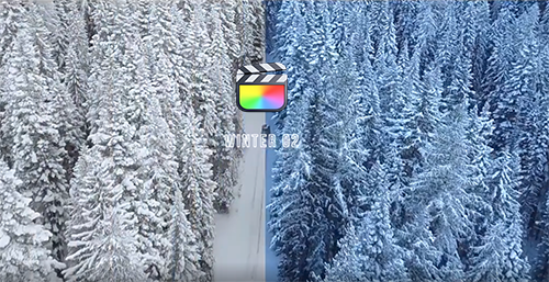 7+冬日户外雪景视频调色滤镜 Winter LUTs for Final Cut Pro