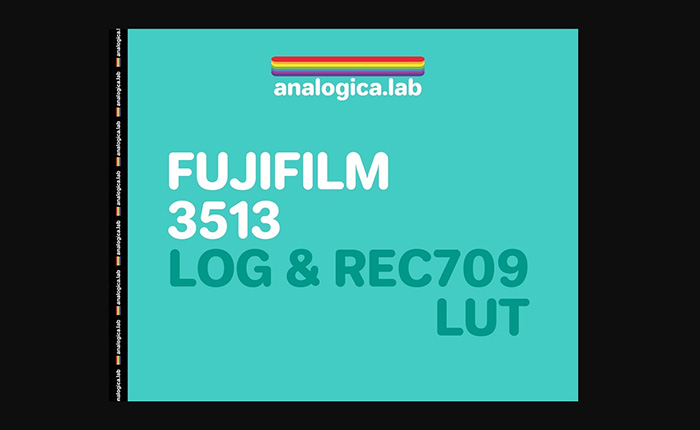 Analogica Lab – 摄影师专业富士胶片预设 3513 LOG 和 Rec709 LUT