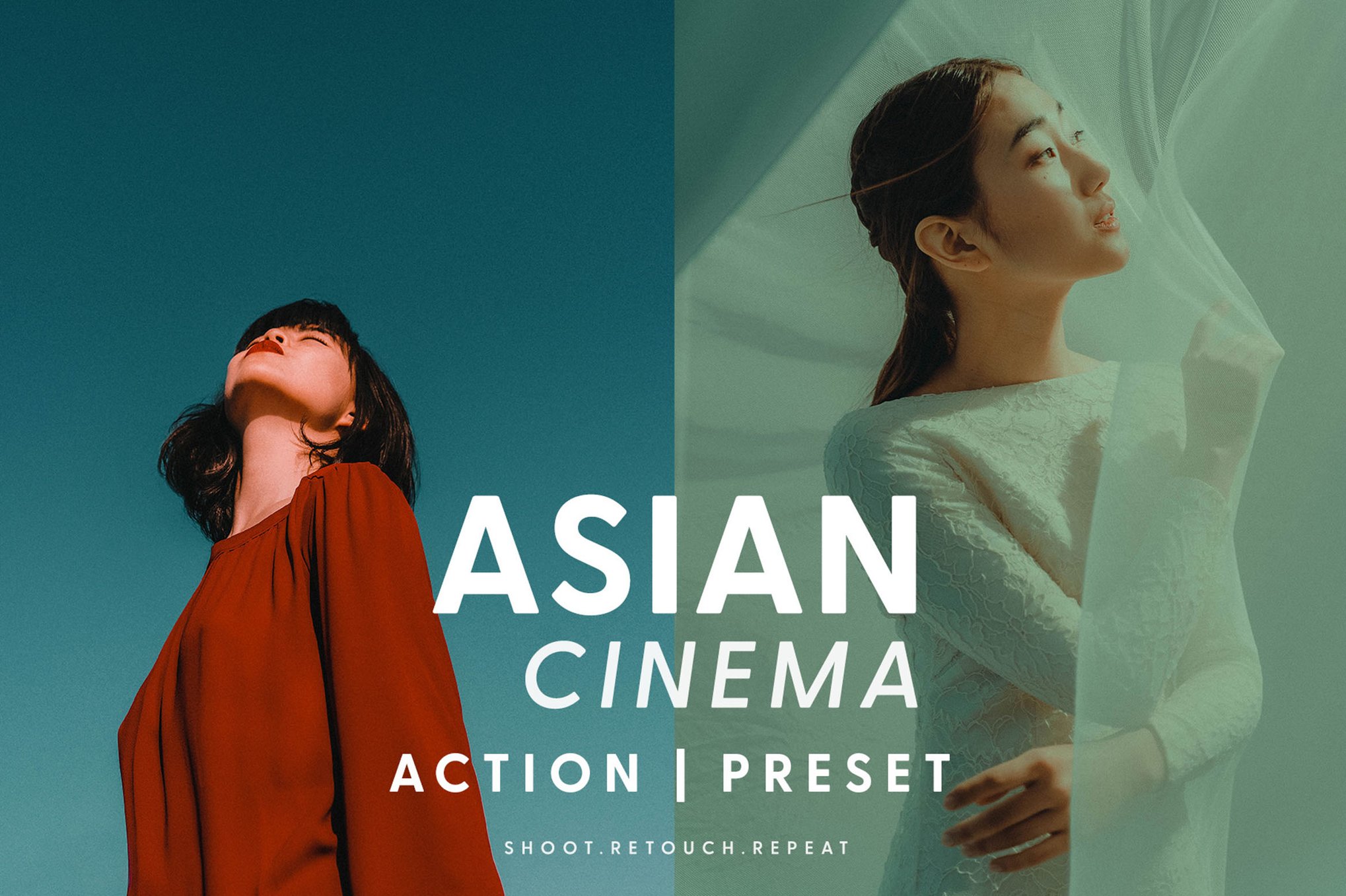 亚洲电影风格LR预设包和PS动作 Asian Cinema – Actions and Templates