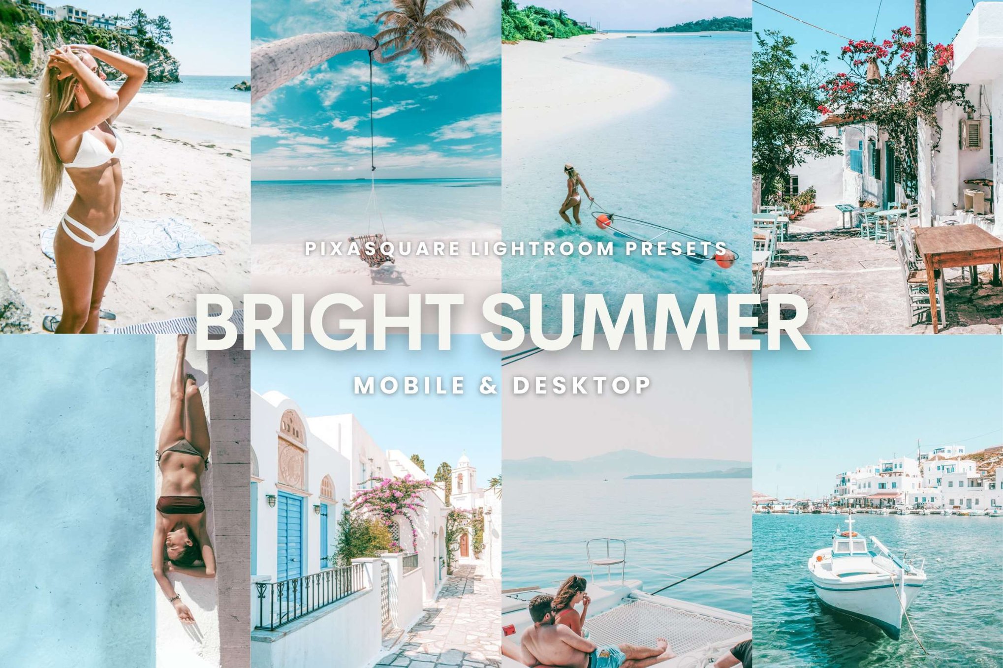 10个明亮的夏日风景LR预设 Bright Summer Lightroom presets