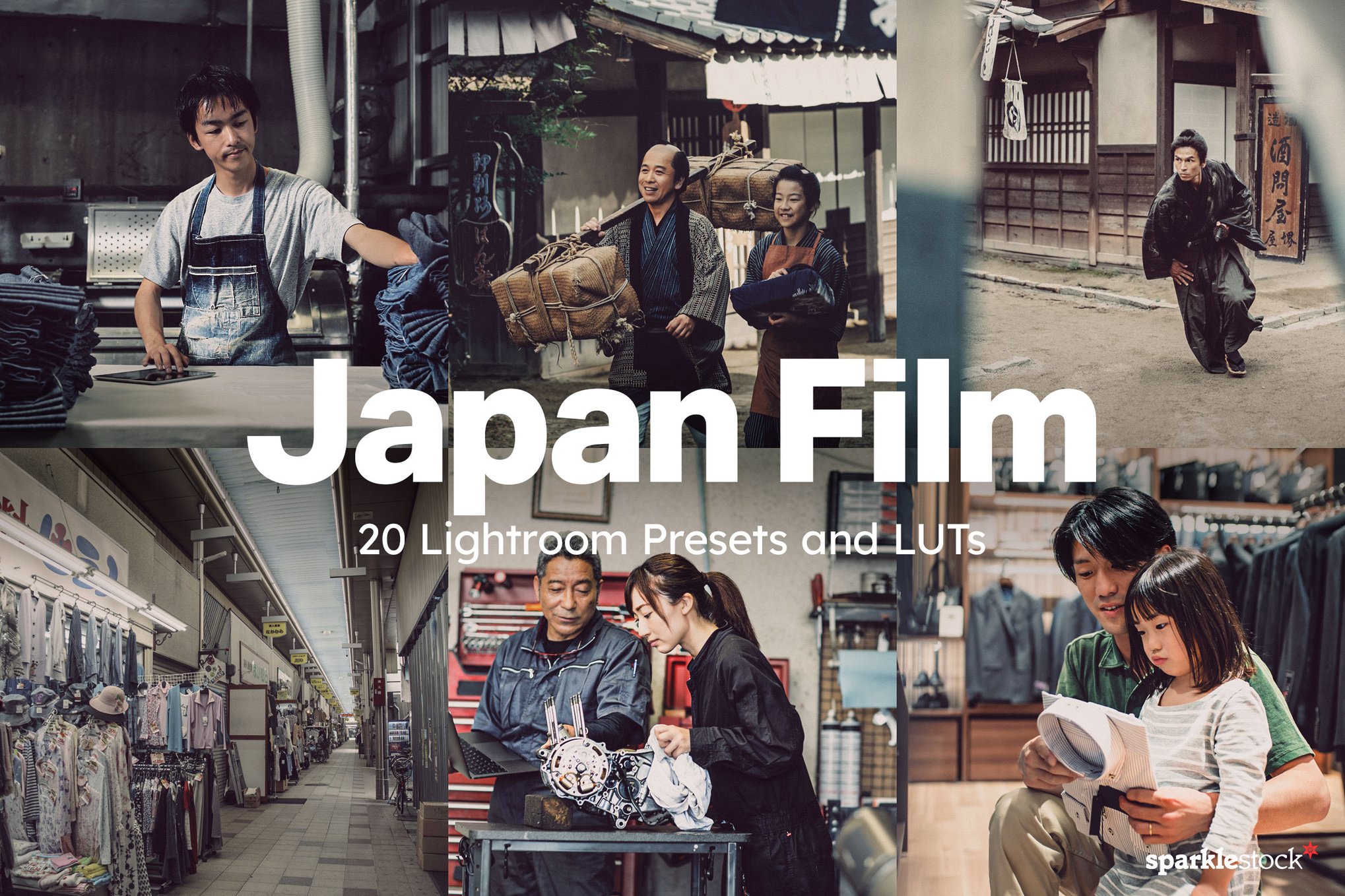 25个日本电影风格预设 25 Japan Film Lightroom Presets and LUTs