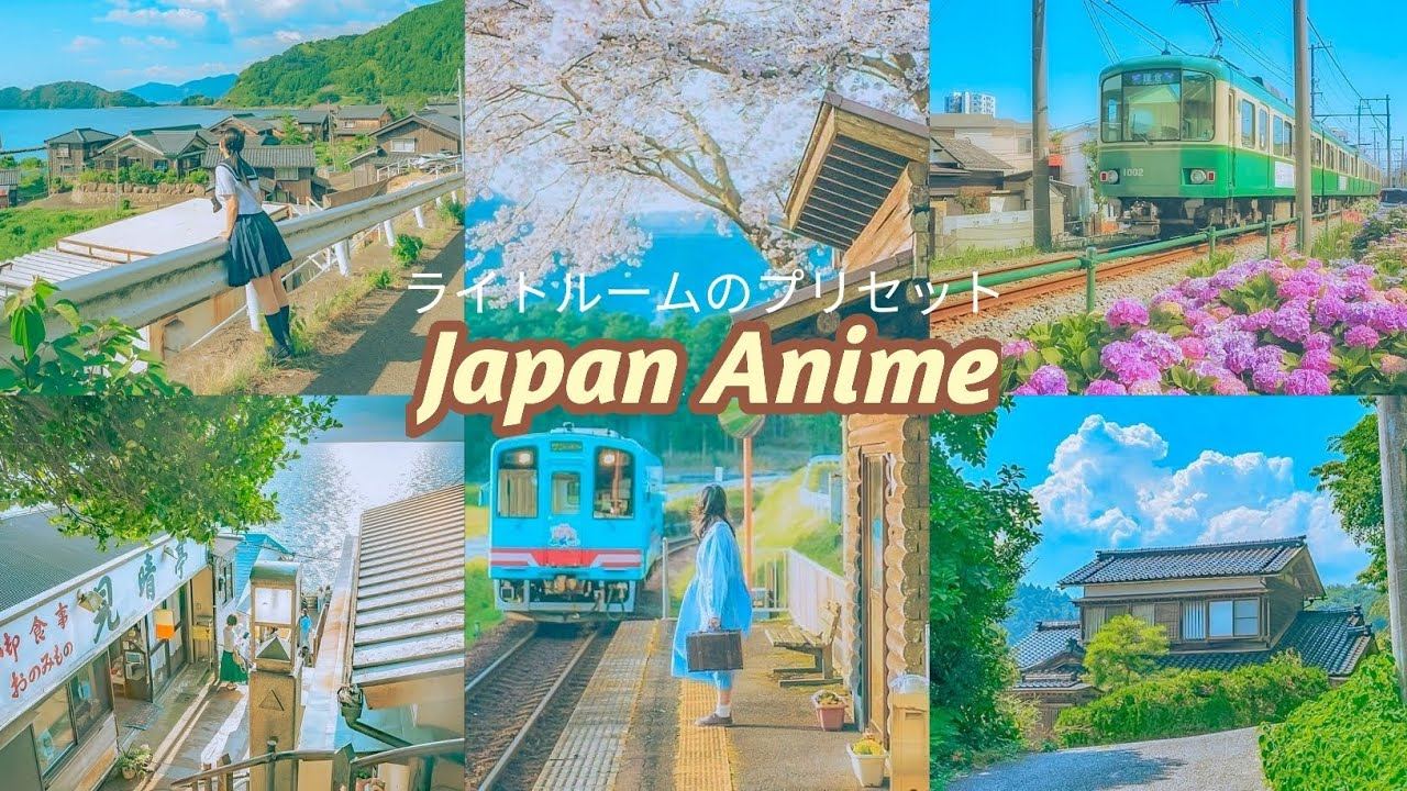 日系动漫色调预设 JAPAN ANIME LIGHTROOM Preset