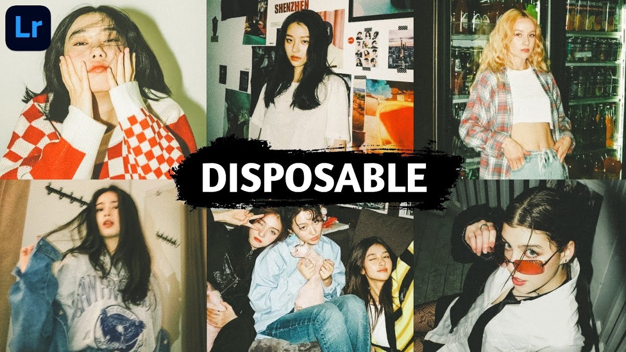 胶片风格人像预设 DISPOSABLE LIGHTROOM PRESET