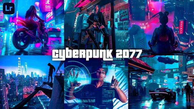 城市赛博朋克 2077预设 CYBERPUNK 2077