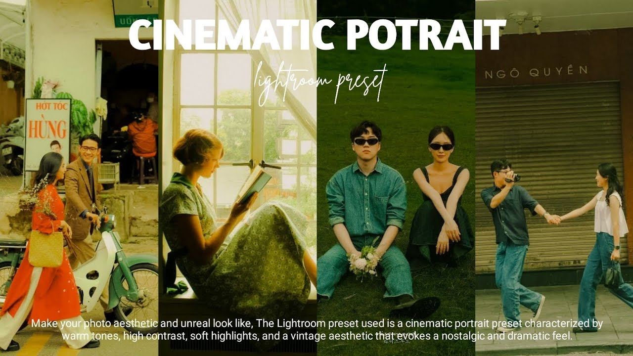 电影人像预设包 Cinematic Portraits presets