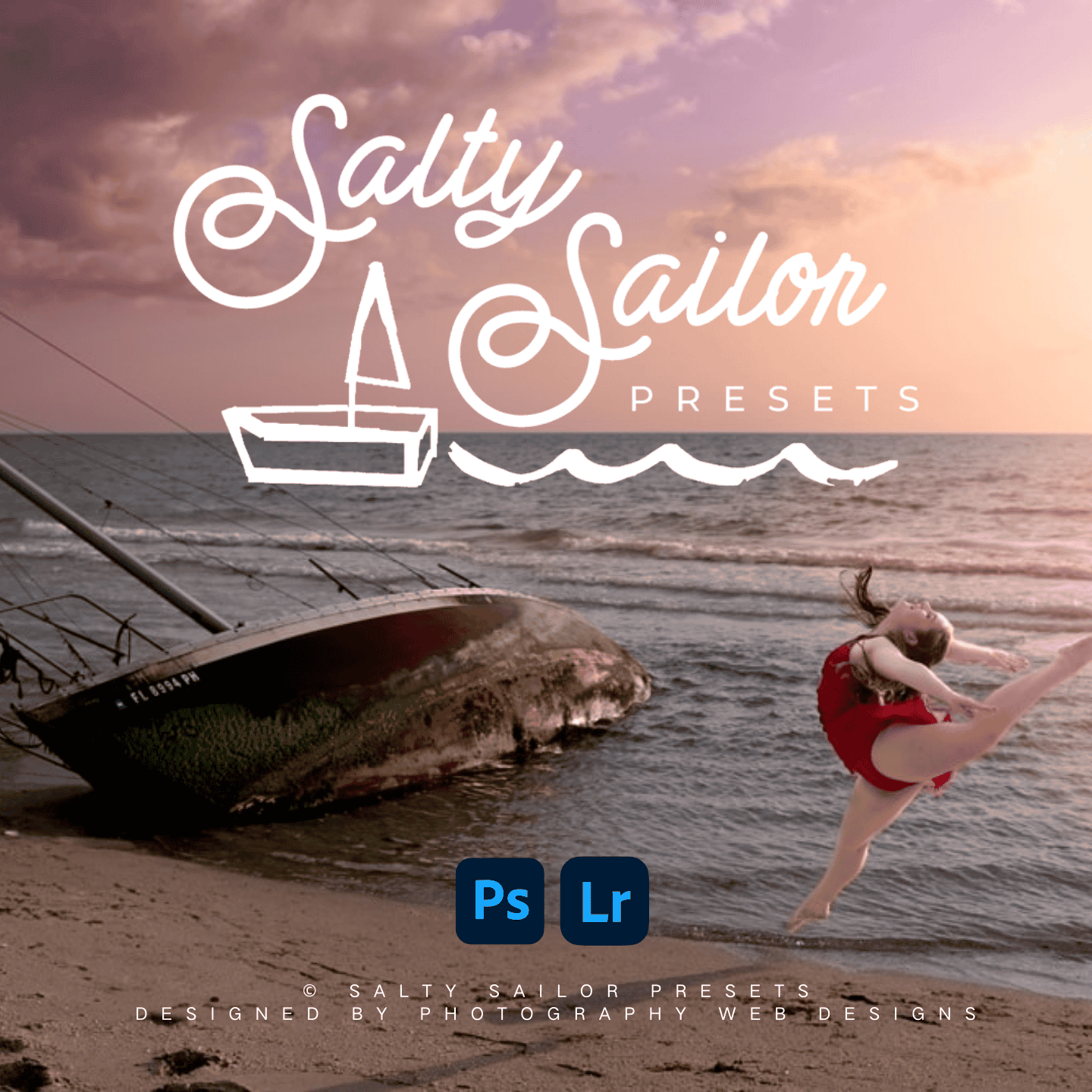 户外/沙滩/黄金时候情绪人像LR预设 Salty Sailor – Salty Preset Pack