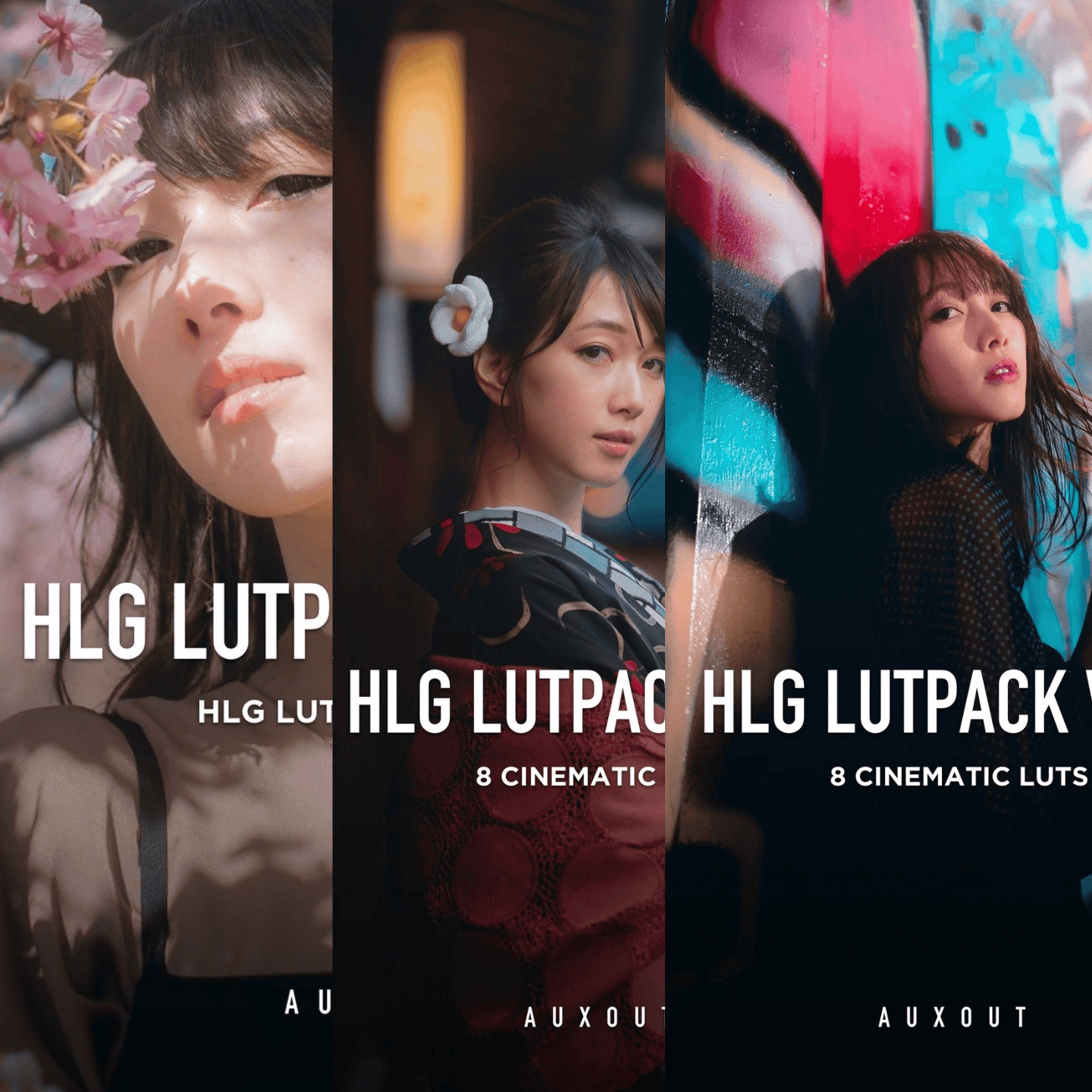 AUXOUT人像摄影LUTS合集