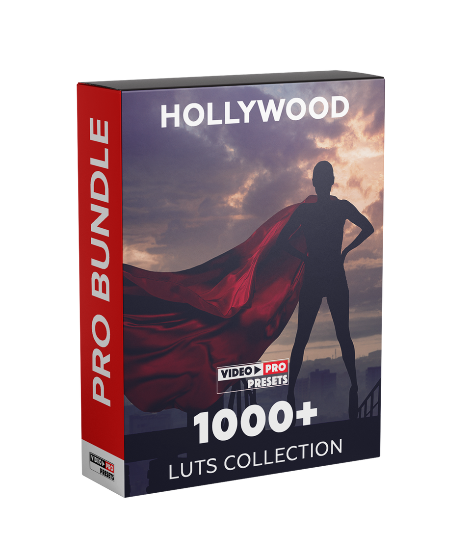 1000个好莱坞电影调色luts包1000+ HOLLYWOOD LUTs COLLECTION